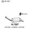 FORD 1507240 End Silencer
